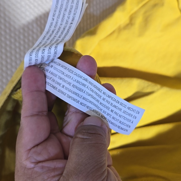 Women's forever 21 short, Sz M, color yellow - Picture 10 of 12